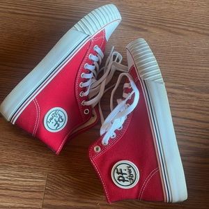 Pf. Flyer | Red high tops | Women’s 6.5